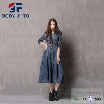 Жан платье с V-образным вырезом